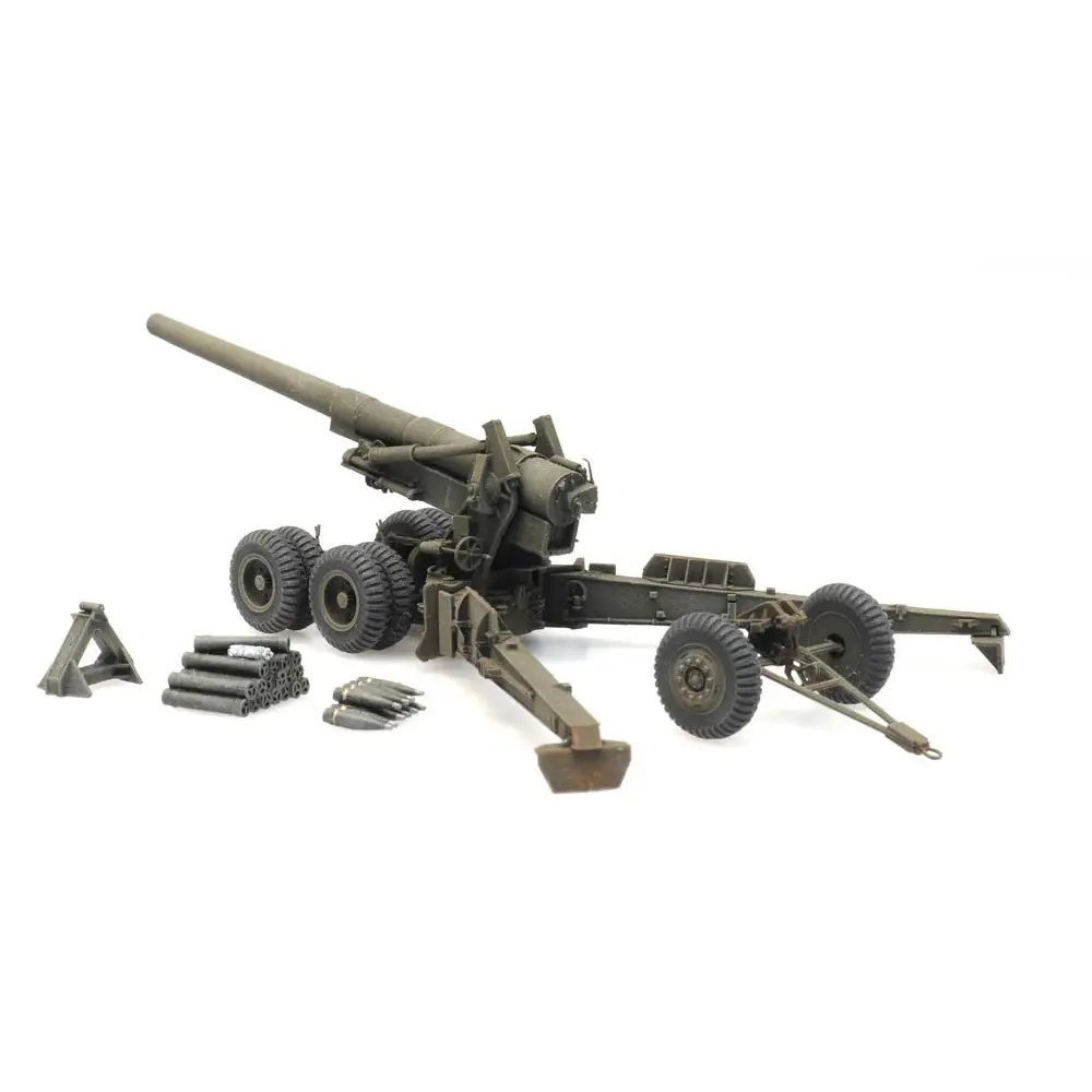 Mode de tir du canon M1 « Long Tom » de 155 mm - Artitec 6870388 - HO 1/87 - 3