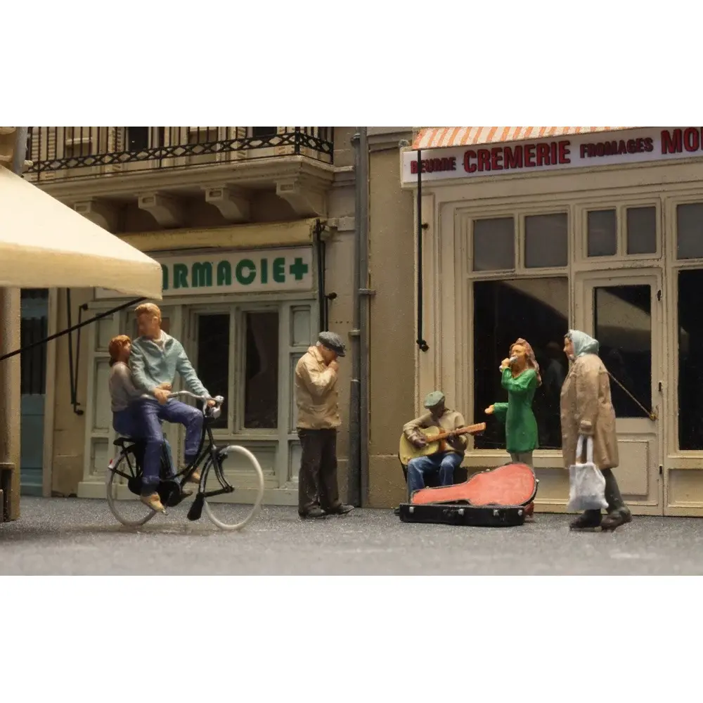 Musiciens de rue - Artitec 5870123 - HO 1/87 - 4