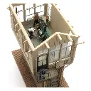 Gardiens de poste d'aiguillages - Artitec 5870134 - HO 1/87 - 4