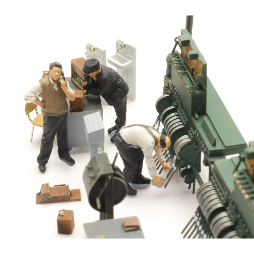 Gardiens de poste d'aiguillages - Artitec 5870134 - HO 1/87 - 5