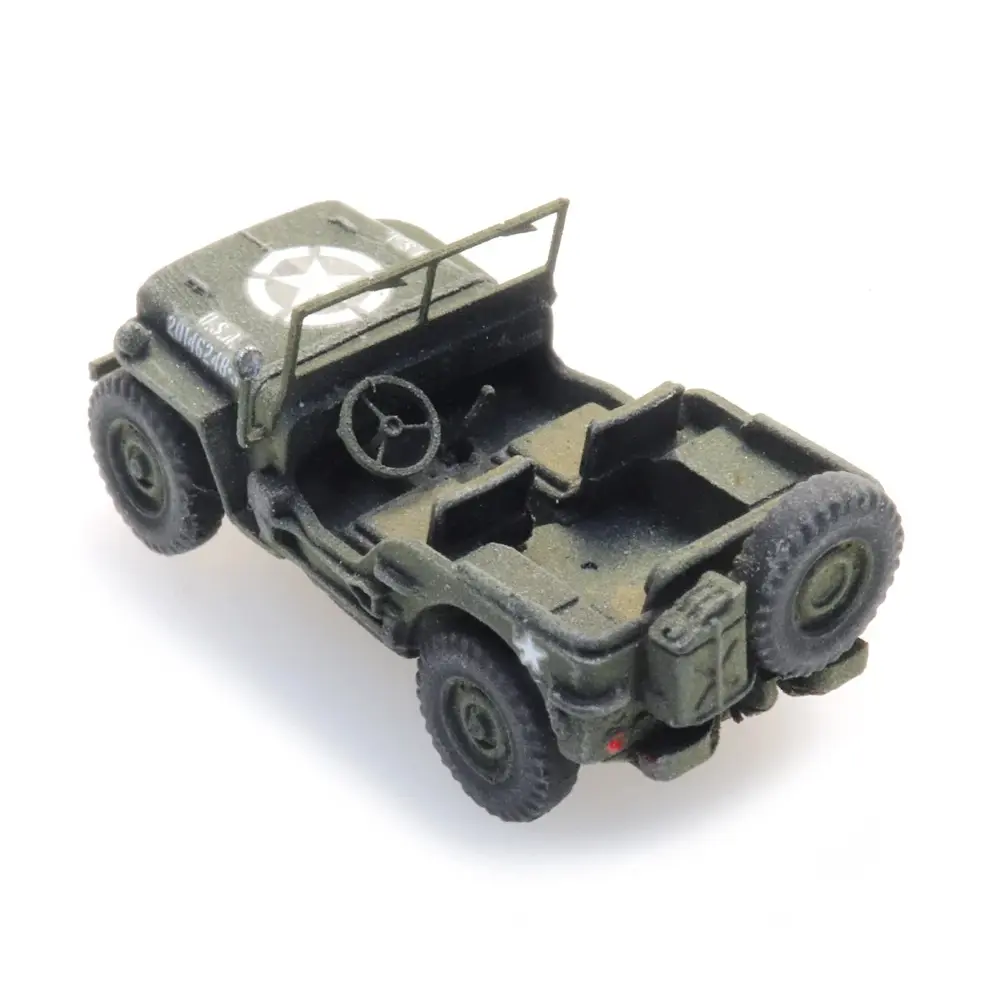 Jeep Willys américaine - Artitec 6160108 - N 1/160 - 8
