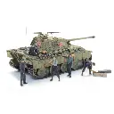 Équipage de char de la Wehrmacht en train de recharger - 5 personnages - ARTITEC 5720011 - 1/72  - 5