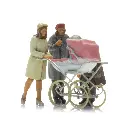 Passants et poussette - ARTITEC 5870144 - HO 1/87 - 3