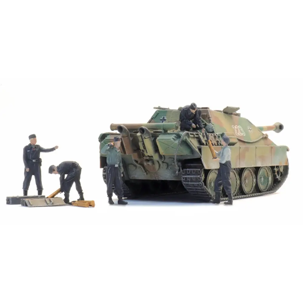 Équipage de char de la Wehrmacht en train de recharger - 5 personnages - ARTITEC 5720011 - 1/72  - 6