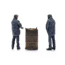 Ouvriers de la voie avec barillet de combustion - 2 personnages - ARTITEC 5220016 - Z 1/220 - 4