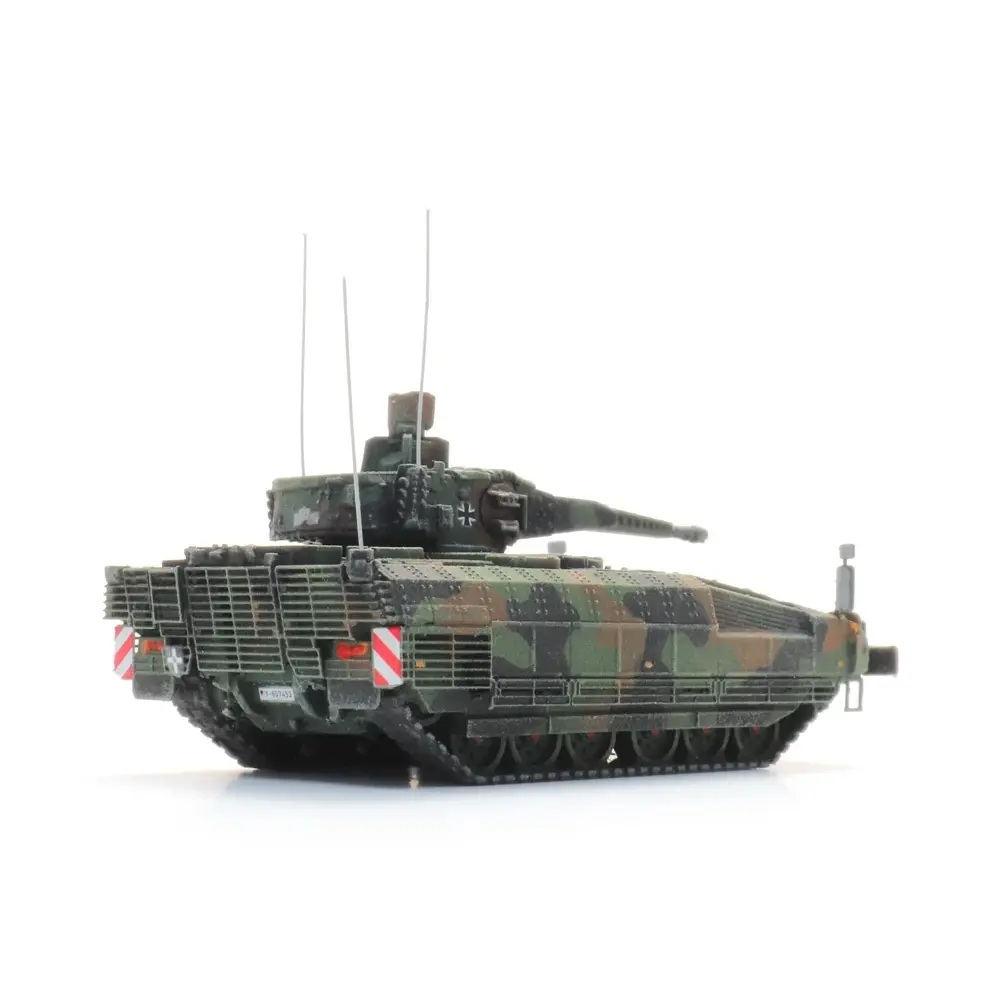 Char Bundeswehr Puma Flecktarnung, prêt à l'emploi - Artitec 6160111 - N 1/160 - 4