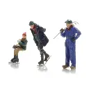 Scène de patinage sur la glace - Artitec 5870125 - HO 1/87 - 3