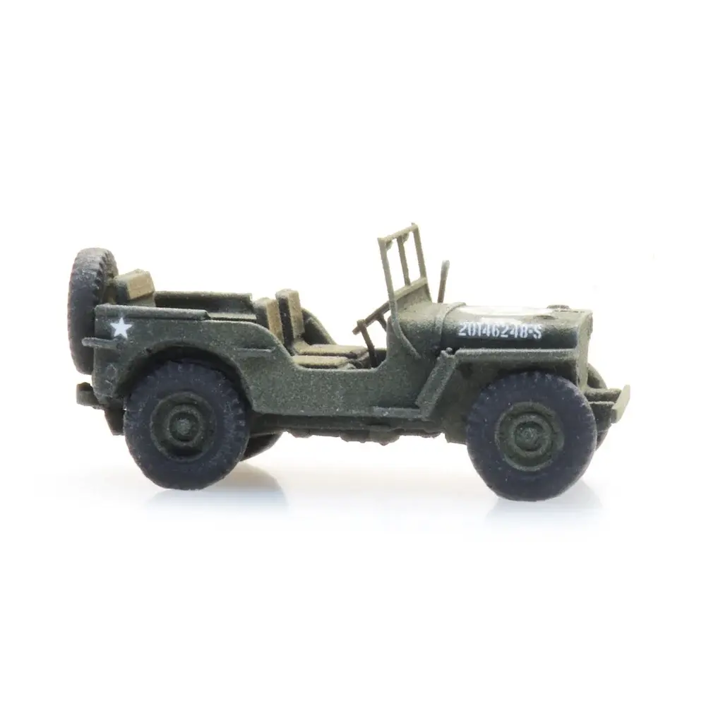 Jeep Willys américaine - Artitec 6160108 - N 1/160 - 4