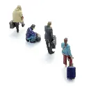 Voyageurs sur Quai - ARTITEC 5870114 - HO 1/87 - 4