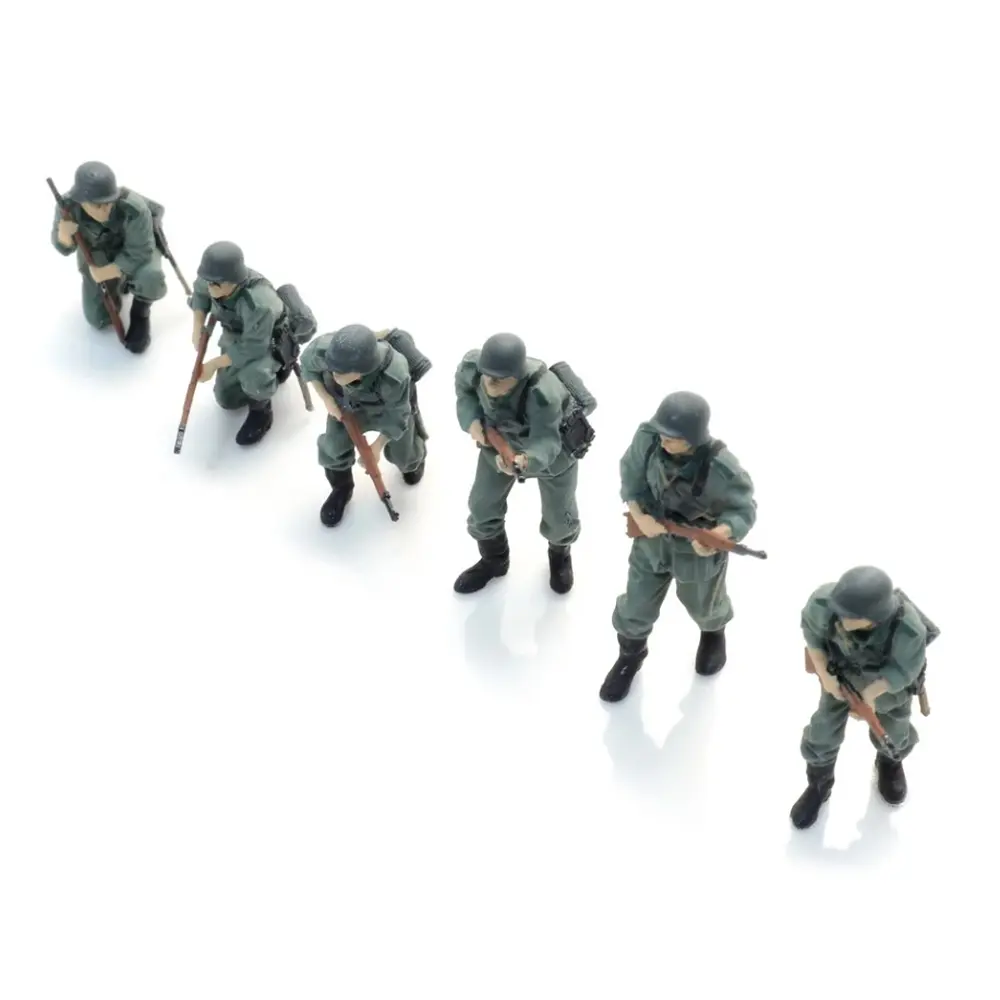 Infanterie de la Wehrmacht en patrouille - 6 personnages - ARTITEC 5720001 - 1/72 - 4