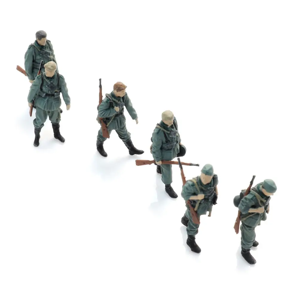 Infanterie de la Wehrmacht marchant - 6 personnages - ARTITEC 5720003 - 1/72  - 4