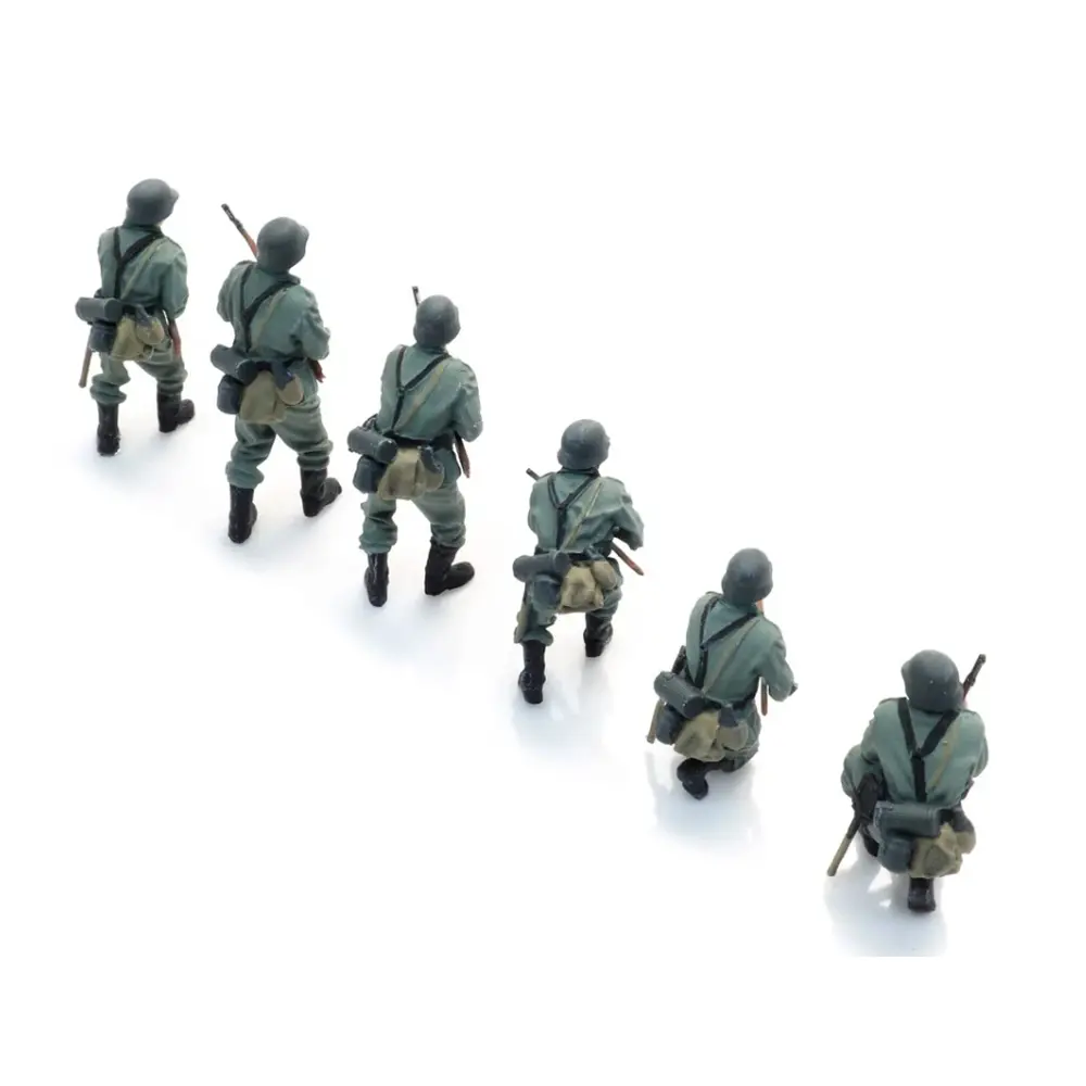 Infanterie de la Wehrmacht en patrouille - 6 personnages - ARTITEC 5720001 - 1/72 - 5