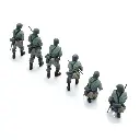 Infanterie de la Wehrmacht en patrouille - 6 personnages - ARTITEC 5720001 - 1/72 - 5