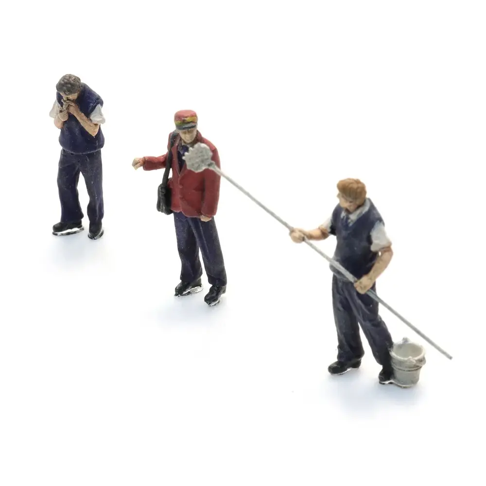 Personnel à quai aux Pays-Bas - Artitec 5870126 - HO 1/87 - 3