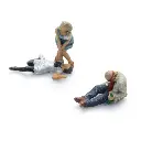 3 figurines ivres - Artitec 5160030 - N 1/160 - 3