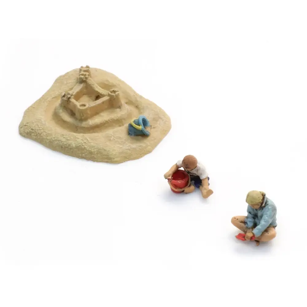 Enfant + Château de Sable - Artitec 5870103 - HO 1/87  - 2