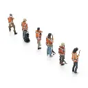 Entretien du parc en action (6x) - Artitec 5870090 - HO 1/87 - 4