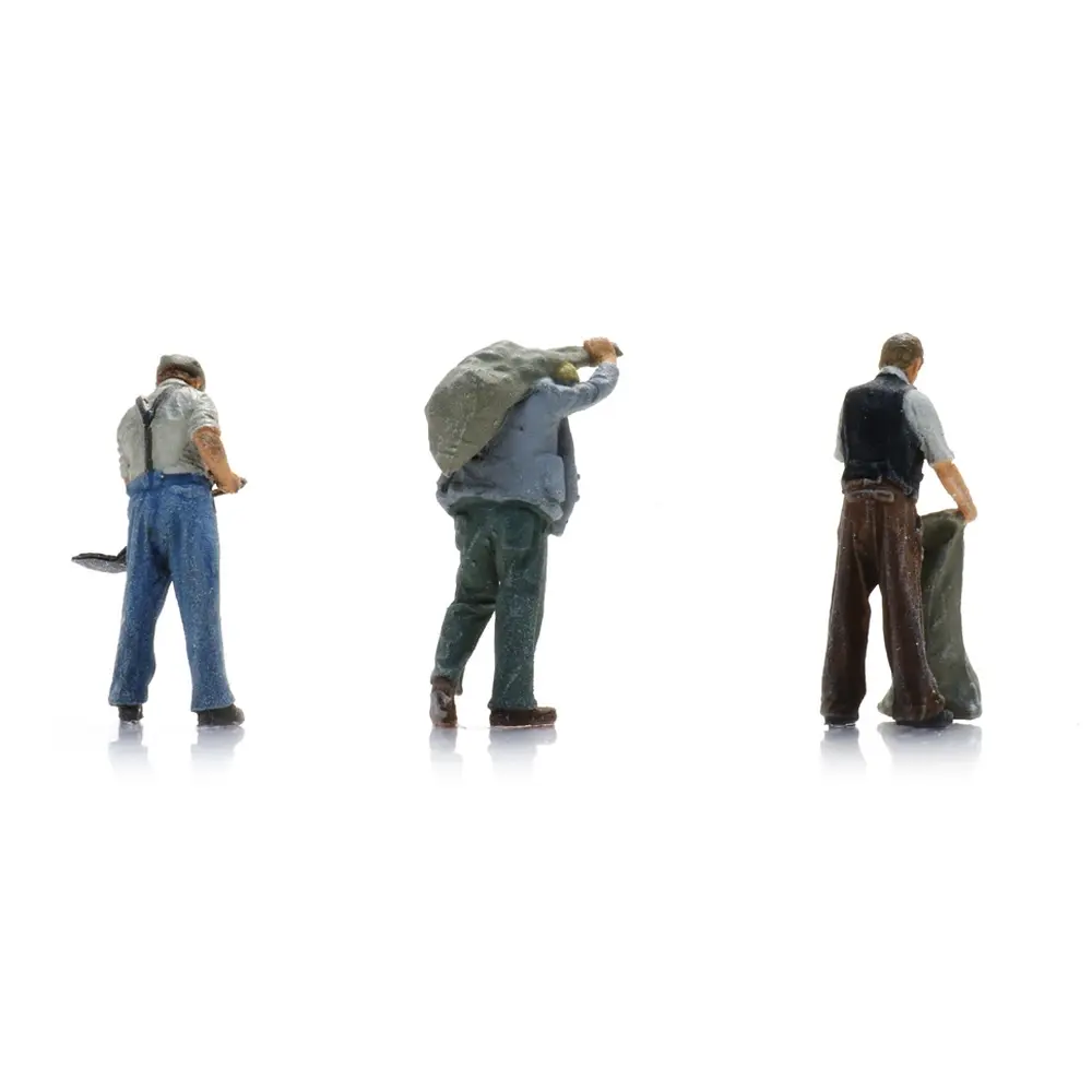 Lot de 3 charbonniers - ARTITEC 5160057 - N 1/160 - 2