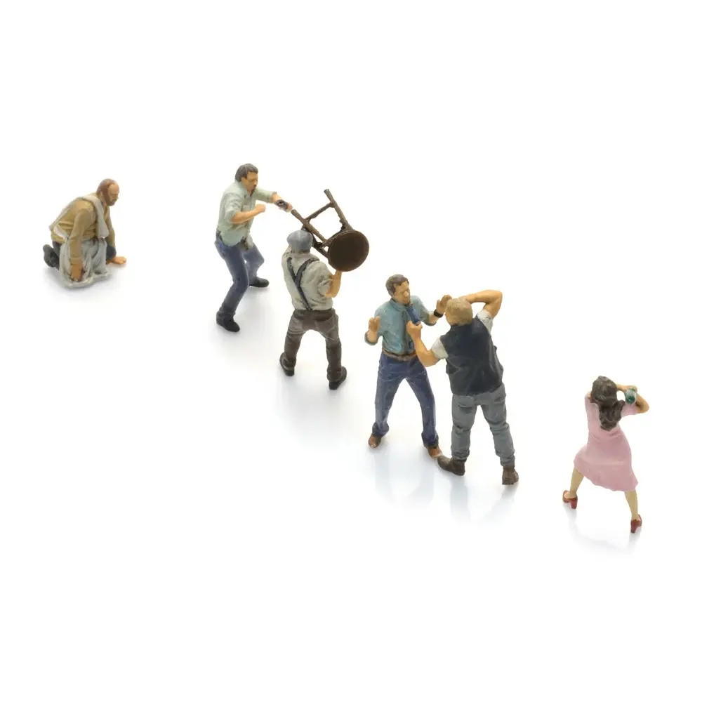 Bagarre de bar - ARTITEC 5870154 - HO 1/87 - 3