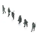 Infanterie de la Wehrmacht en marche vers la ligne de front - 6 personnages - ARTITEC 5720005 - 1/72 - 3