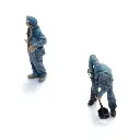 Personnel de la SNCF Vapeur Bécaud - 2 personnages - ARTITEC 5160053 - N 1/160  - 3