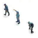 Personnel du dépôt - 3 personnages - ARTITEC 5220021 - Z 1/220  - 3