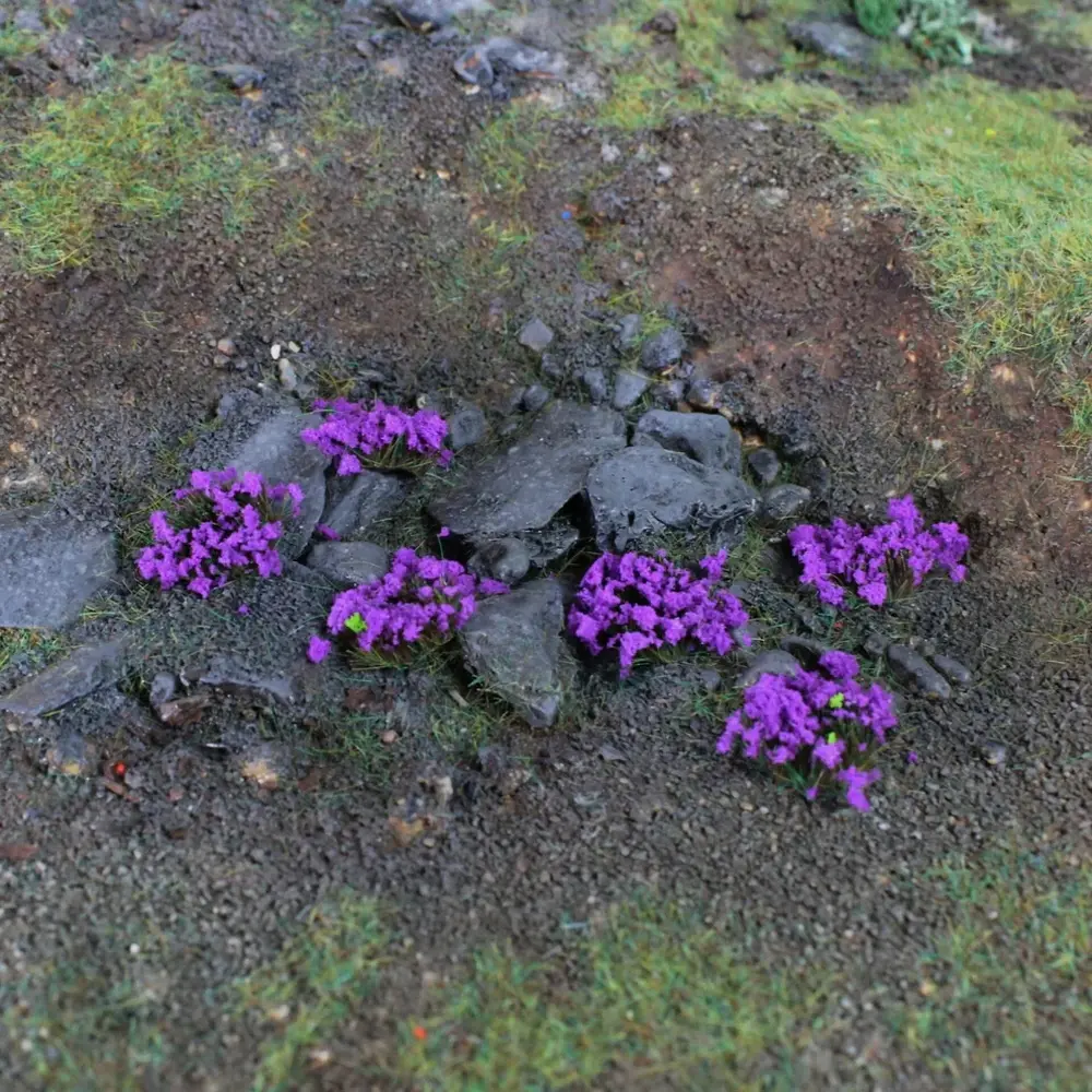 Lot de 100 touffes d'herbe - WWScenics SGTHET04 - HO 1/87 - 3