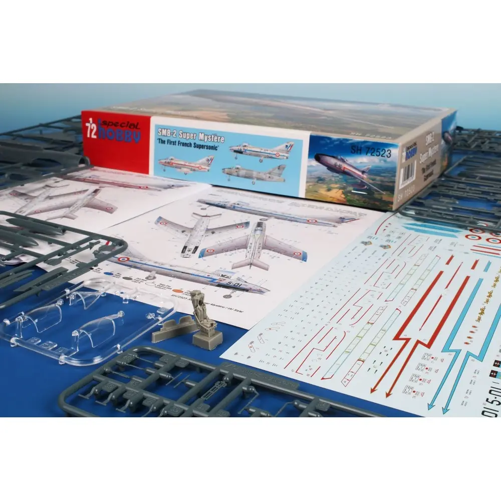 Avion SMB-2 Super Mystère "Le premier supersonique français" - Special Hobby 100-SH72523 - 1/72 - 12