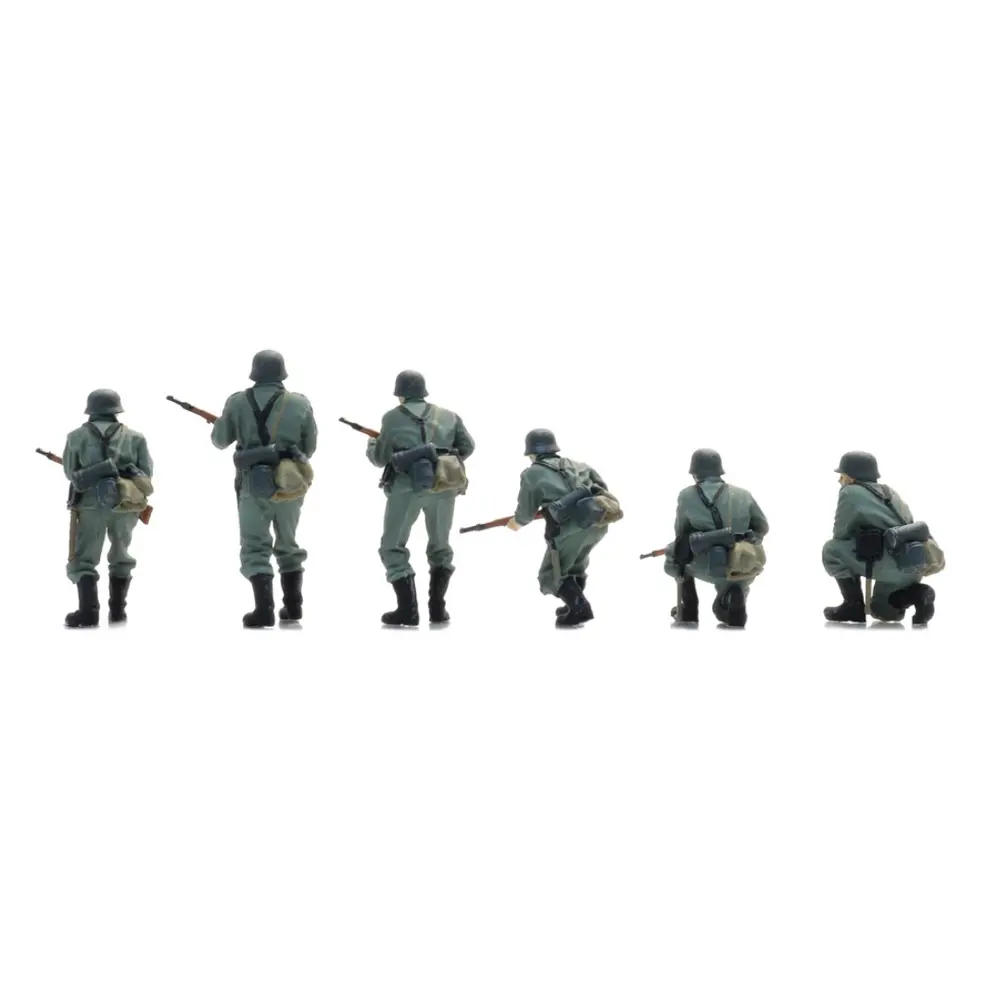 Infanterie de la Wehrmacht en patrouille - 6 personnages - ARTITEC 5720001 - 1/72 - 2