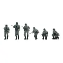 Infanterie de la Wehrmacht en patrouille - 6 personnages - ARTITEC 5720001 - 1/72 - 2