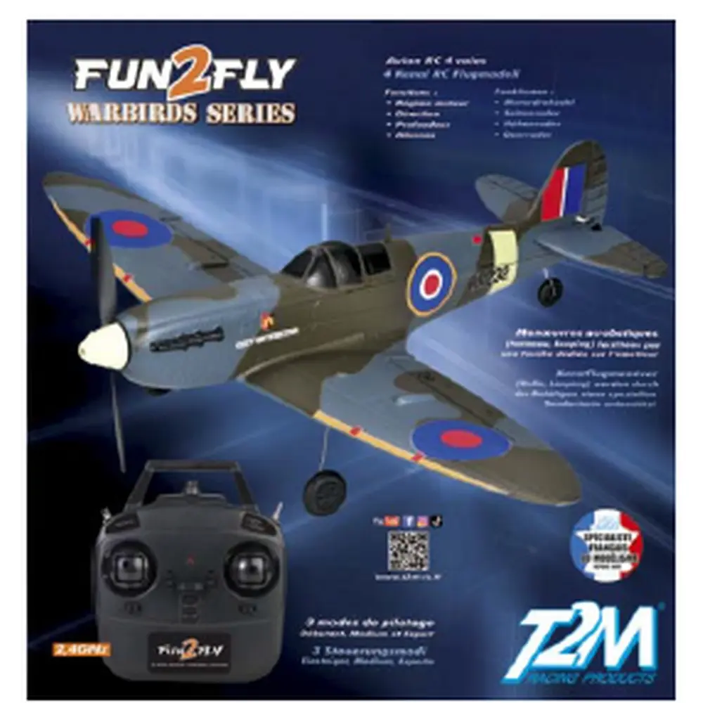 Avion militaire Fun2Fly Warbirds Series - T2M T4526 - 5