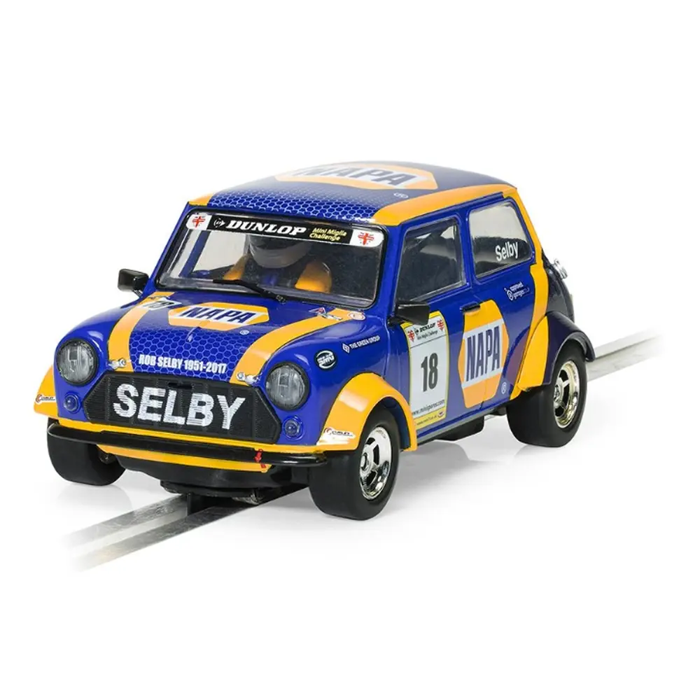 Mini Miglia - SCALEXTRIC H4414 - I 1/32 - Analogique - NAPA - Lewis Selby 2021 - Super Slot - 3