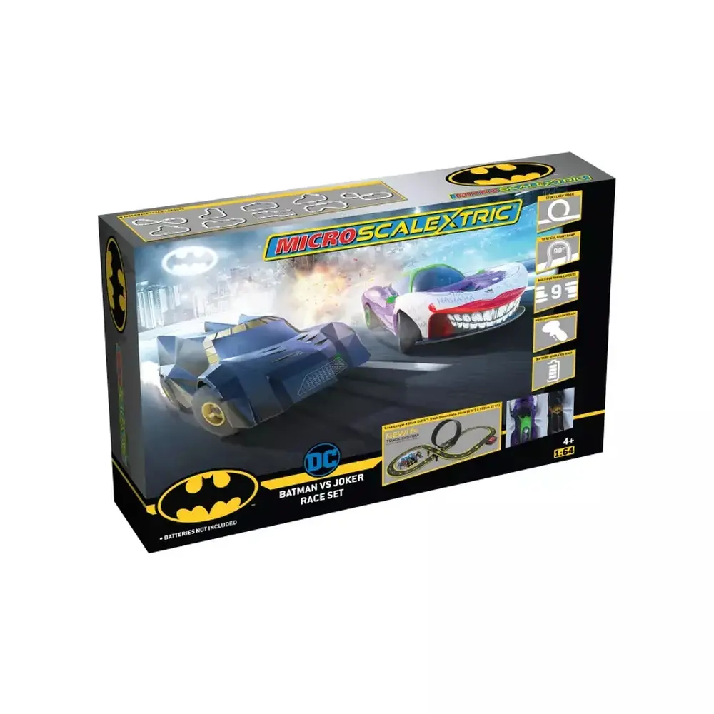 Coffret Batman vs Joker - Micro Scalextric G1155M - S 1/64 - Analogique - 8