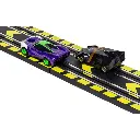 Coffret de Circuit Analogique - Batman VS Joker - Scalextric SCF1006P - Echelle 1/43ème - 4