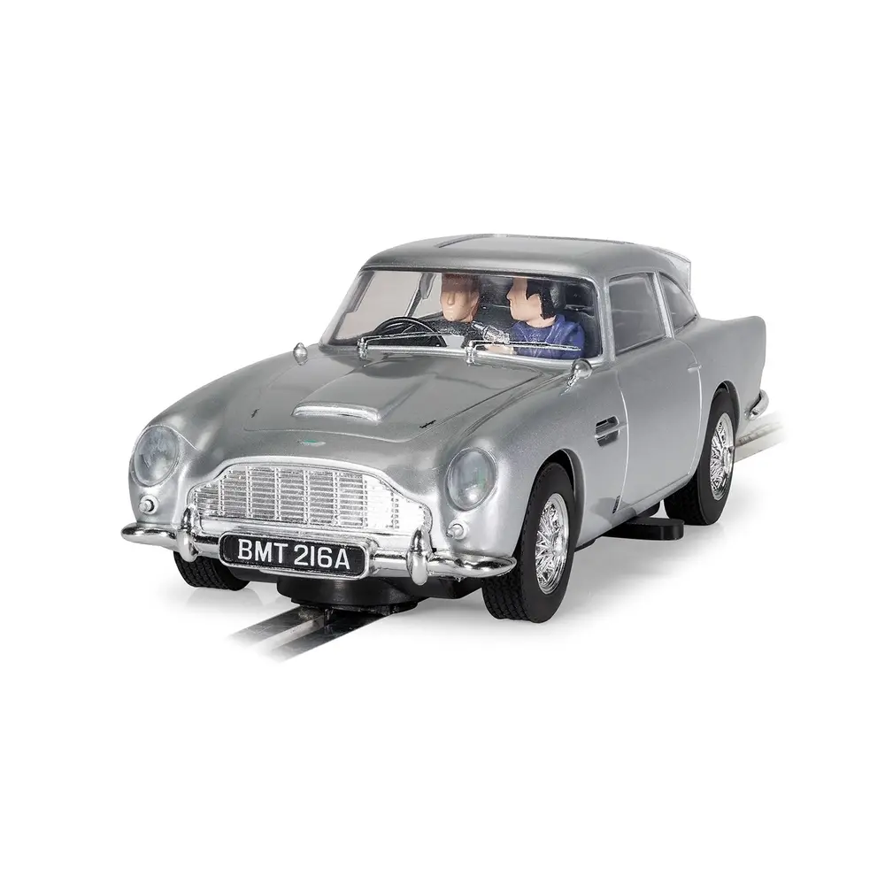 Voiture Analogique - James Bond Aston Martin DB5 - Goldfinger - Scalextric CH4436 - Super Slot - Echelle I 1/32 - 6