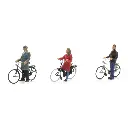 3 cyclistes qui attendent - Artitec 5870018 - HO 1/87 - 6
