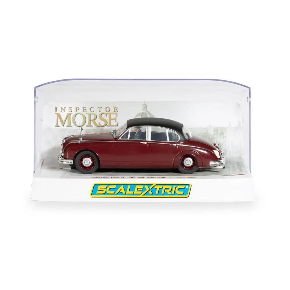Jaguar MK2 - Inspecteur Morse - SuperSlot H4502 - 1/32 - Analogique - 8