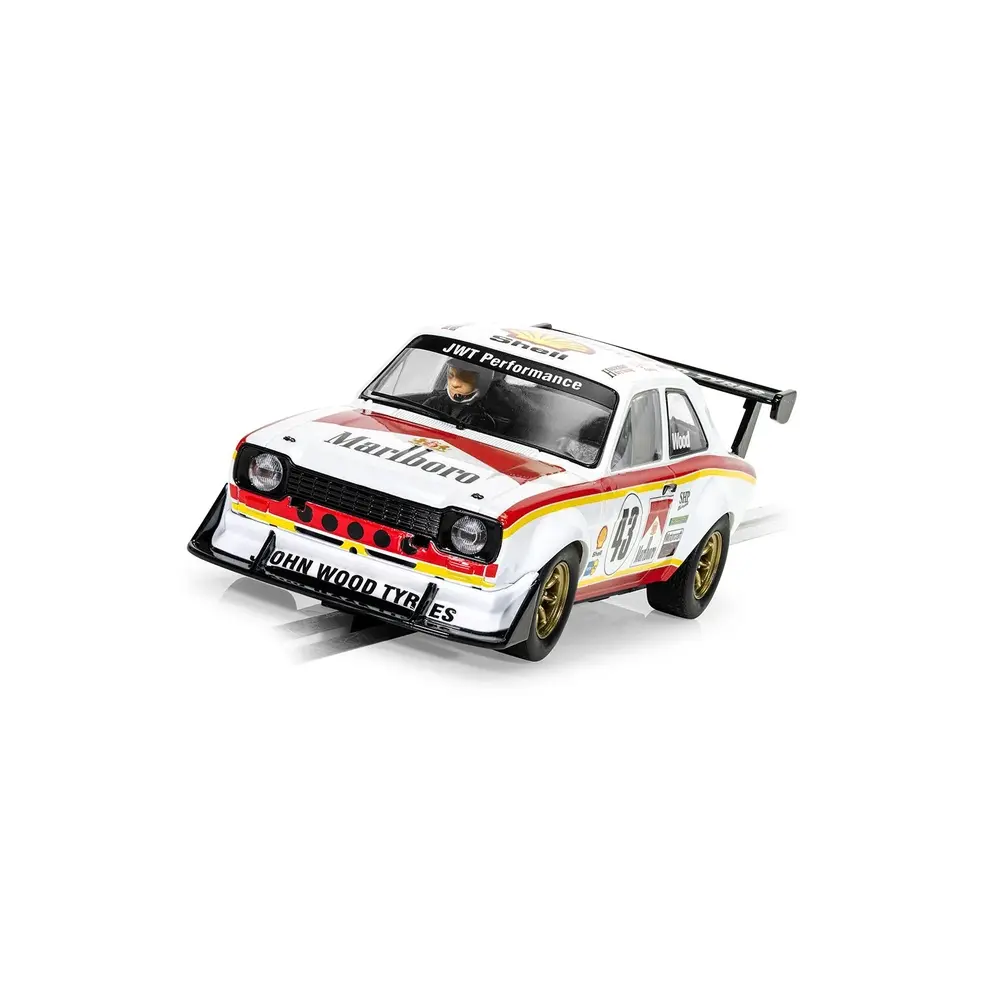 Voiture Analogique - Ford Escort MK1 RSR - Léa Wood - Scalextric CH4421 - Super Slot - I: 1/32 - 3