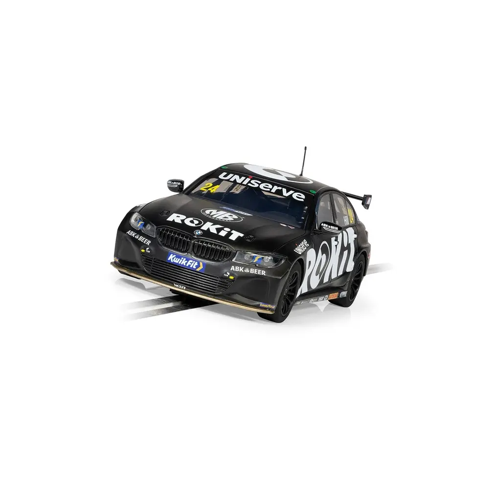 Voiture Analogique - BMW 330i MSport - BTCC 2022 - Jake Hill - Scalextric CH4440 - Super Slot - Echelle I 1/32 - 3