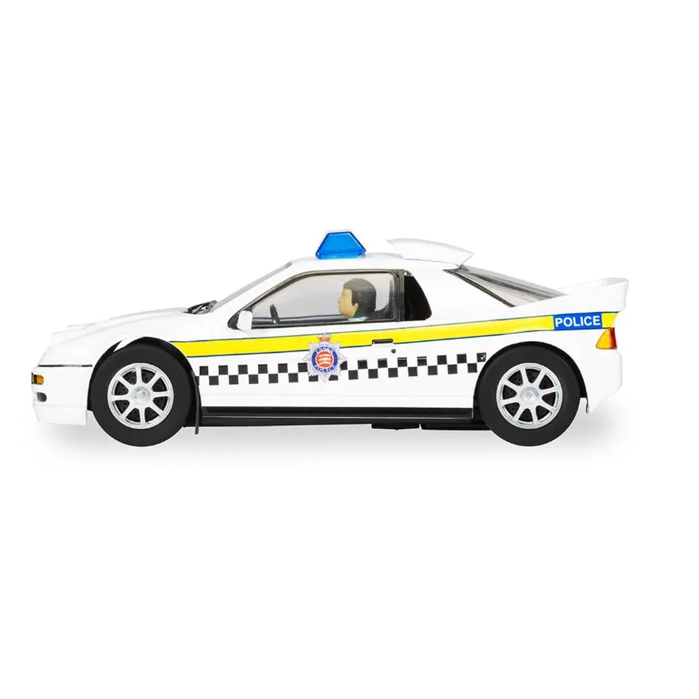 Voiture Analogique Ford RS200 édition Police - SCALEXTRIC 4341 - 1/32 - Super Slot  - 2