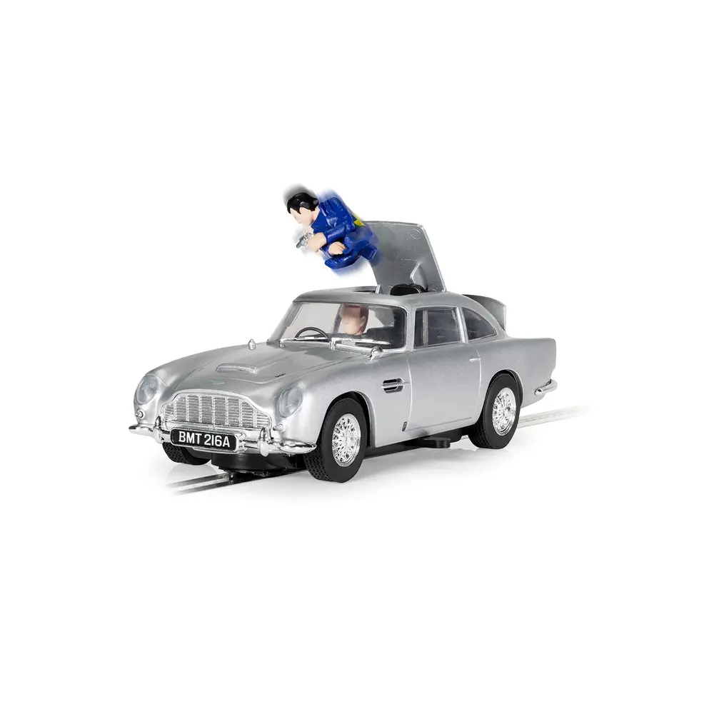 Voiture Analogique - James Bond Aston Martin DB5 - Goldfinger - Scalextric CH4436 - Super Slot - Echelle I 1/32 - 7