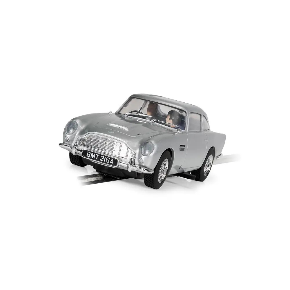 Voiture Analogique - James Bond Aston Martin DB5 - Goldfinger - Scalextric CH4436 - Super Slot - Echelle I 1/32 - 3