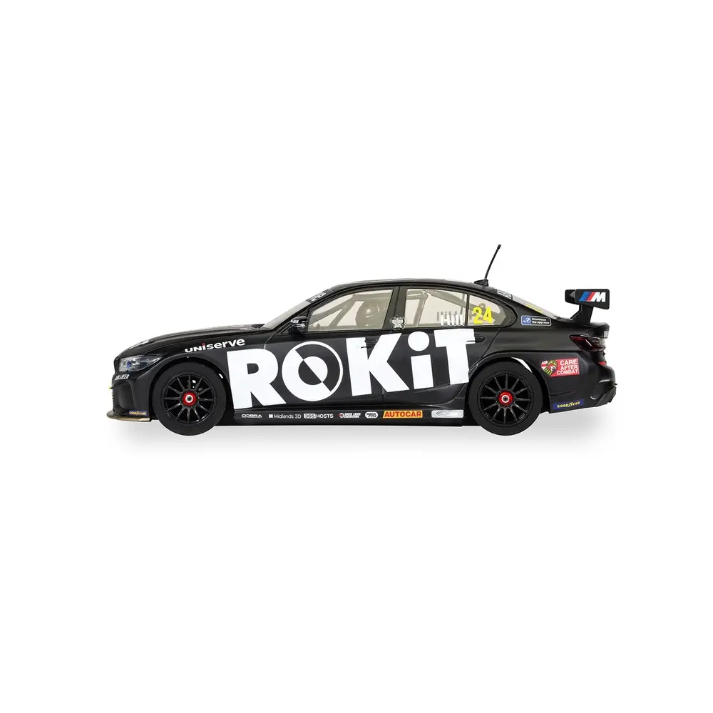 Voiture Analogique - BMW 330i MSport - BTCC 2022 - Jake Hill - Scalextric CH4440 - Super Slot - Echelle I 1/32 - 2
