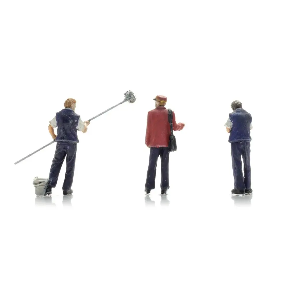 Personnel à quai aux Pays-Bas - Artitec 5870126 - HO 1/87 - 2