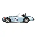 Voiture Analogique - Shelby Cobra 289 - 1964 - Targa Florio Twin Pack - Scalextric CH4305A - 1/32 - 3