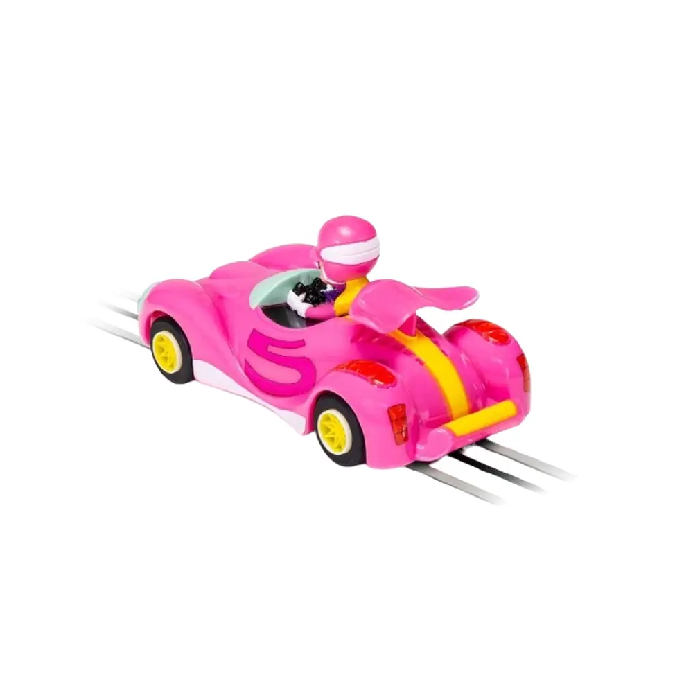 Wacky Races Pénélope Pitstop Car - MICRO SCALEXTRIC G2166 - S 1/64 - Analogique - 2