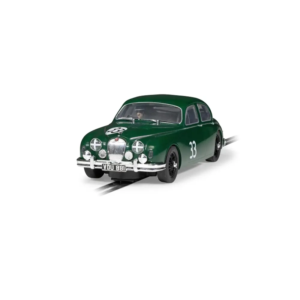 Jaguar MK1 - Mike Hawthorn - Scalextric H4506 Superslot - 1/32 - Analogique - 3