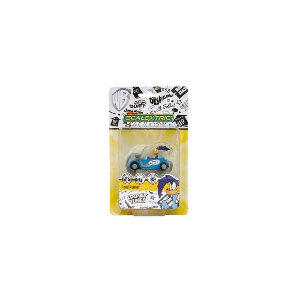 Looney Tunes Road Runner Car - MICRO SCALEXTRIC G2164 - S 1/64 - Analogique - 3
