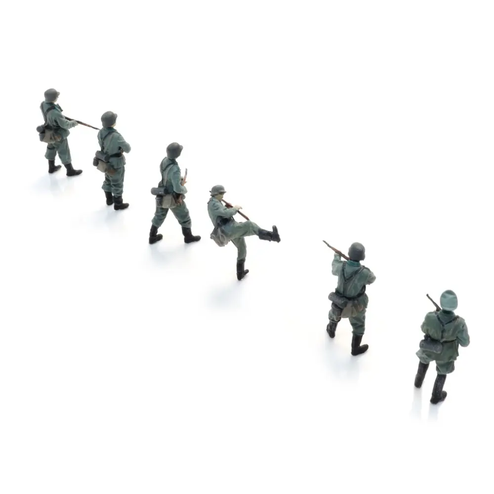 Porte d'entrée de l'infanterie de la Wehrmacht - 6 personnages - ARTITEC 5720004 - 1/72   - 4