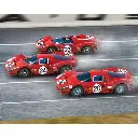 Pack de 3 voitures Ferrari - Scalextric C4391A - I 1/32 - Analogique - Daytona 24 1967 - 9